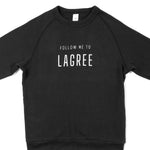 Black Follow Me Sweatshirt