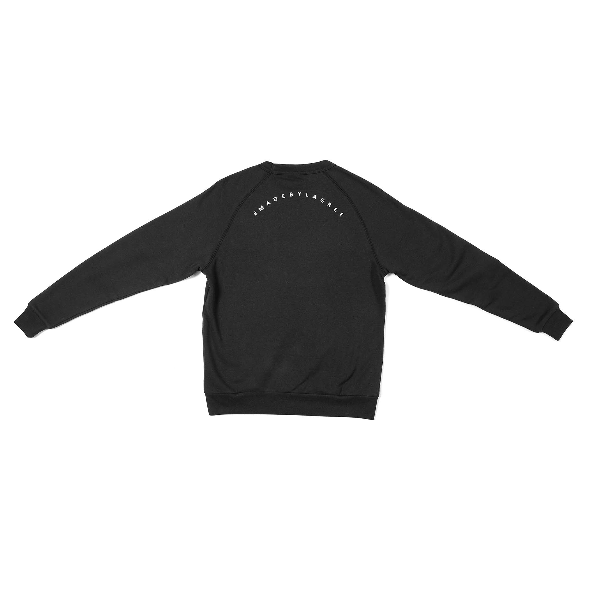 Black I Totally Lagree Sweatshirt