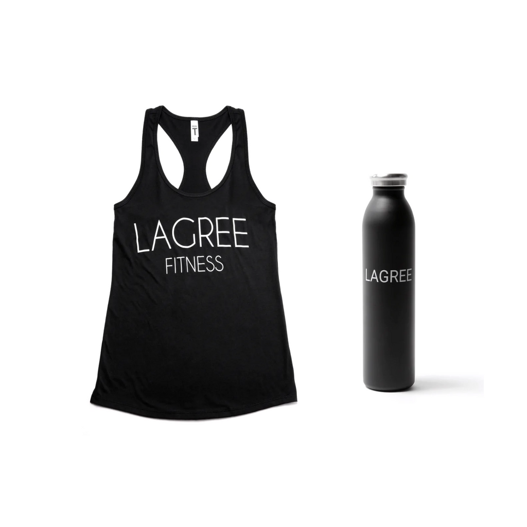 It's LAGREE Racerback + Lagree Water Bottle Bundle