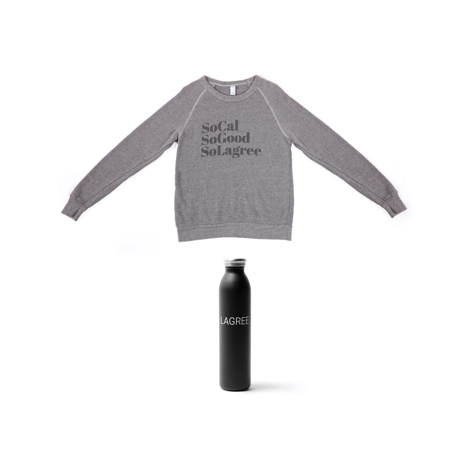 SCSG Sweater + Lagree Water Bottle Bundle
