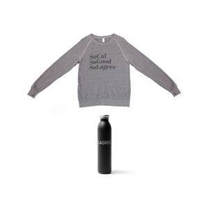 SCSG Sweater + Lagree Water Bottle Bundle