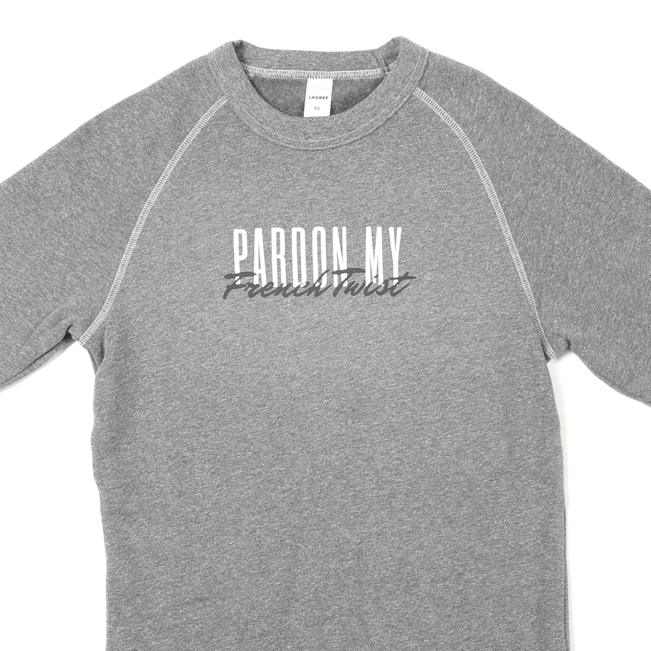 Gray Pardon My French Sweatshirt